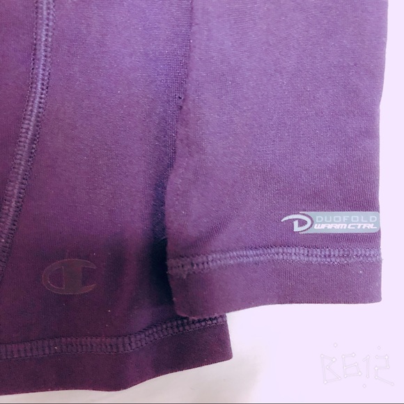 champion purple warm top like new - Picture 3 of 4